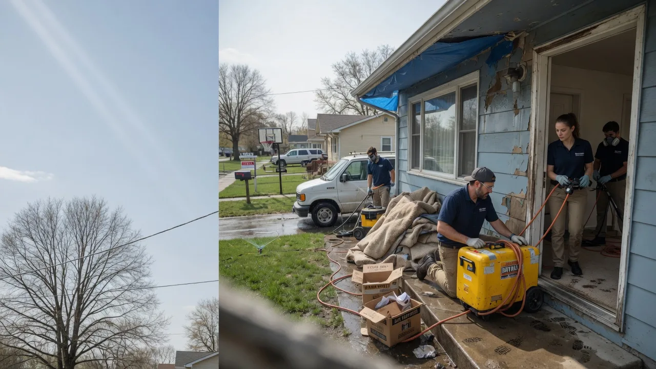 Basement Flood Cleanup in Larchwood, IA near me